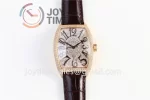 Franck Muller Casablanca GF 1:1 Best Edition RG Case Full Diamonds Leather Strap A2824