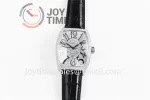 Franck Muller Casablanca GF 1:1 Best Edition SS Case Full Diamonds Leather Strap A2824