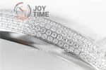 Franck Muller Casablanca GF 1:1 Best Edition SS Case Full Diamonds Leather Strap A2824