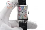 Franck Muller Long Island Ladies GF 1:1 Best Edition SS Case Leather Strap Ronda Quartz