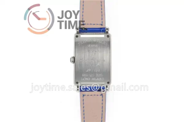 Franck Muller Long Island Ladies GF 1:1 Best Edition SS Case Leather Strap Ronda Quartz