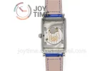 Franck Muller Long Island Ladies GF 1:1 Best Edition SS Case Leather Strap Ronda Quartz