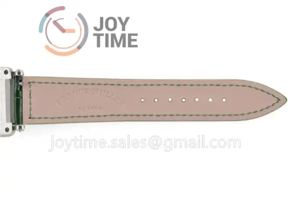 Franck Muller Long Island Ladies GF 1:1 Best Edition SS Case Leather Strap Ronda Quartz