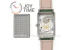 Franck Muller Long Island Ladies GF 1:1 Best Edition SS Case Leather Strap Ronda Quartz