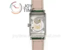 Franck Muller Long Island Ladies GF 1:1 Best Edition SS Case Leather Strap Ronda Quartz