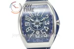 Franck Muller Vanguard V45 ZF 1:1 Best Edition SS Case Rubber Strap Miyota9015