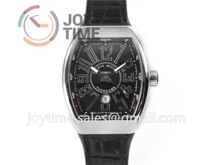 Franck Muller Vanguard V45 ZF 1:1 Best Edition SS Case Rubber Strap Miyota9015