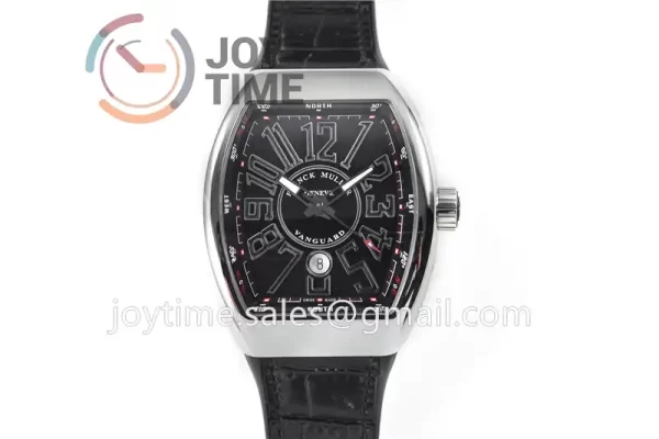 Franck Muller Vanguard V45 ZF 1:1 Best Edition SS Case Rubber Strap Miyota9015