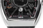 Franck Muller Vanguard V45 ZF 1:1 Best Edition SS Case Rubber Strap Miyota9015