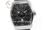 Franck Muller Vanguard V45 ZF 1:1 Best Edition SS Case Rubber Strap Miyota9015