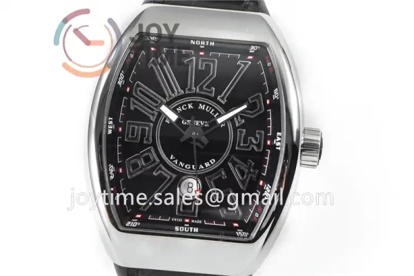 Franck Muller Vanguard V45 ZF 1:1 Best Edition SS Case Rubber Strap Miyota9015