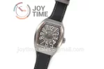 Franck Muller Vanguard V45 GF 1:1 Best Edition Titanium Case Rubber Strap A2824