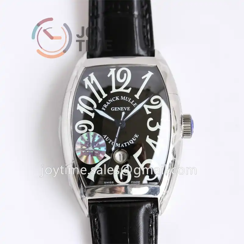 Franck Muller Casablanca GF 1:1 Best Edition SS Case Leather Strap A2824