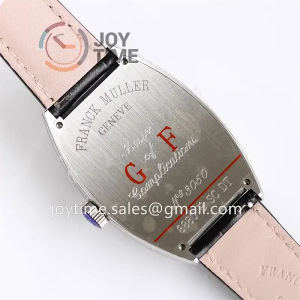 Franck Muller Casablanca GF 1:1 Best Edition SS Case Leather Strap A2824