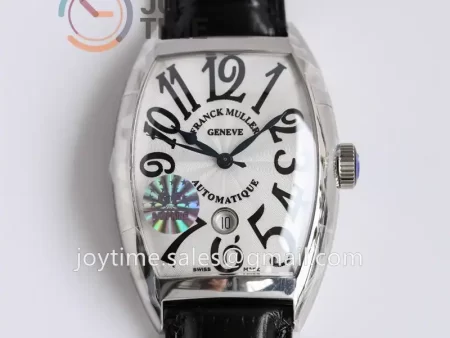 Franck Muller Casablanca GF 1:1 Best Edition SS Case Leather Strap A2824