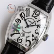 Franck Muller Casablanca GF 1:1 Best Edition SS Case Leather Strap A2824