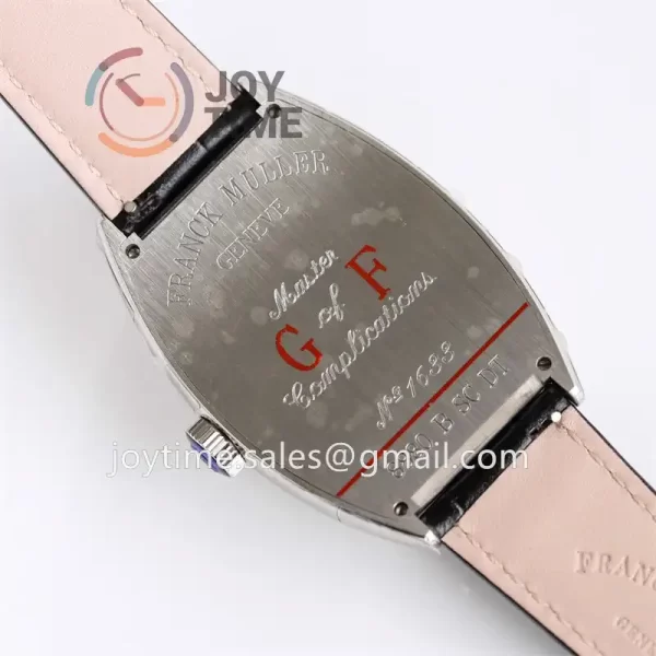 Franck Muller Casablanca GF 1:1 Best Edition SS Case Leather Strap A2824