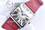 Franck Muller Master Square GF 1:1 Best Edition SS Case Leather Strap Ronda Quartz