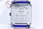 Franck Muller Master Square GF 1:1 Best Edition SS Case Diamond Bezel Leather Strap Ronda Quartz