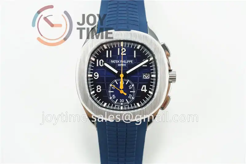Patek Philippe Aquanaut Chronograph OMF 1:1 Best Edition SS Case Rubber Strap A7750