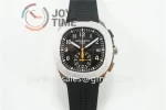 Patek Philippe Aquanaut Chronograph OMF 1:1 Best Edition SS Case Rubber Strap A7750