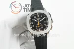 Patek Philippe Aquanaut Chronograph OMF 1:1 Best Edition SS Case Rubber Strap A7750