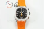 Patek Philippe Aquanaut Chronograph OMF 1:1 Best Edition SS Case Rubber Strap A7750