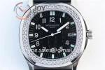 Patek Philippe Aquanaut 5067 1:1 Best Edition SS Case Diamond Bezel Rubber Strap Quartz