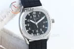 Patek Philippe Aquanaut 5067 1:1 Best Edition SS Case Diamond Bezel Rubber Strap Quartz