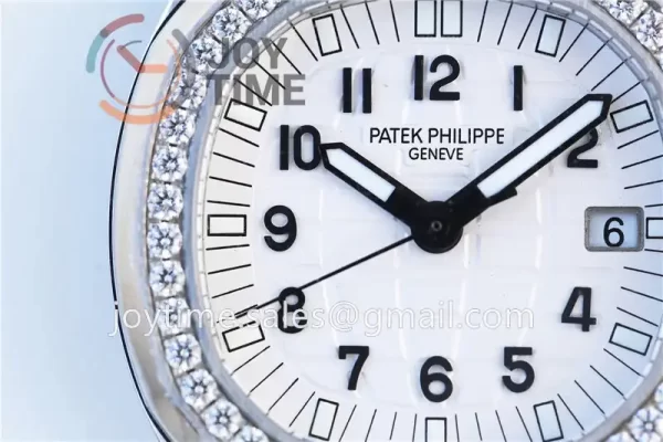 Patek Philippe Aquanaut 5067 1:1 Best Edition SS Case Diamond Bezel Rubber Strap Quartz