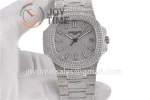 Patek Philippe Nautilus 5711 R8F 1:1 Best Edition Full Diamond SS Diamonds Bracelet  A324