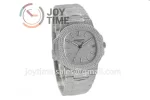 Patek Philippe Nautilus 5711 R8F 1:1 Best Edition Full Diamond SS Diamonds Bracelet  A324