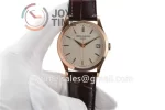 Patek Philippe Calatrava 5296R ZF 1:1 Best Edition RG Case Leather Strap A324