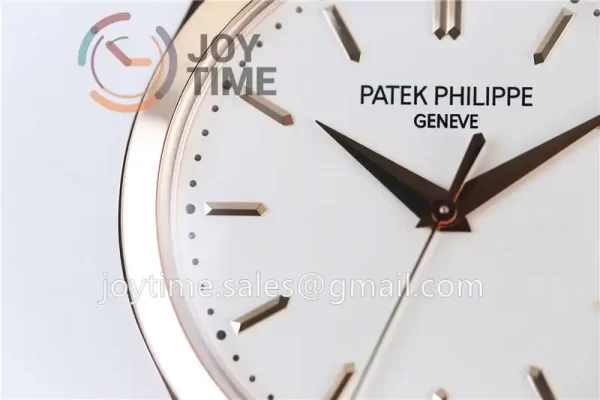 Patek Philippe Calatrava 5296R ZF 1:1 Best Edition RG Case Leather Strap A324