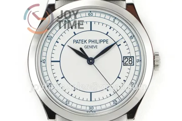 Patek Philippe Calatrava 5296R ZF 1:1 Best Edition SS Case Leather Strap A324