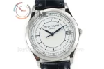 Patek Philippe Calatrava 5296R ZF 1:1 Best Edition SS Case Leather Strap A324