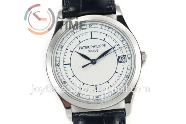 Patek Philippe Calatrava 5296R ZF 1:1 Best Edition SS Case Leather Strap A324