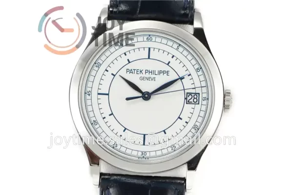 Patek Philippe Calatrava 5296R ZF 1:1 Best Edition SS Case Leather Strap A324