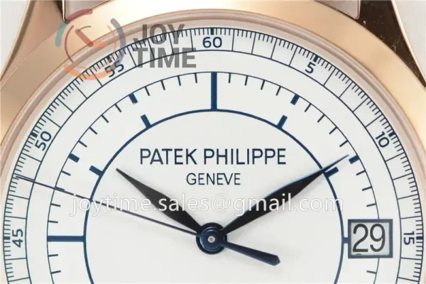 Patek Philippe Calatrava 5296R ZF 1:1 Best Edition RG Case Leather Strap A324