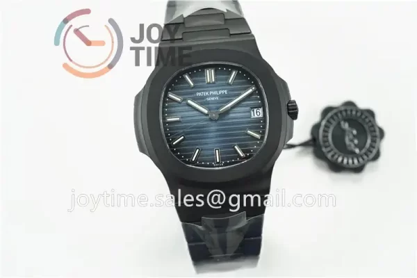 Patek Philippe Nautilus 5711 PPF 1:1 Best Edition PVD All Black A324