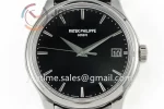 Patek Philippe Calatrava 5227 ZF 1:1 Best Edition SS Case Leather Strap Openable Back Cover A324