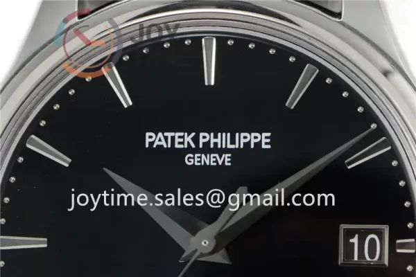 Patek Philippe Calatrava 5227 ZF 1:1 Best Edition SS Case Leather Strap Openable Back Cover A324