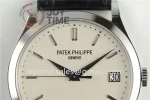 Patek Philippe Calatrava 5296R ZF 1:1 Best Edition SS Case Leather Strap A324