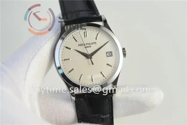 Patek Philippe Calatrava 5296R ZF 1:1 Best Edition SS Case Leather Strap A324