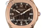 Patek Philippe Aquanaut 5167 ZF 1:1 Best Edition RG Case Rubber Strap A324