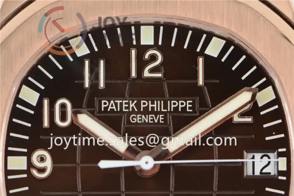 Patek Philippe Aquanaut 5167 ZF 1:1 Best Edition RG Case Rubber Strap A324