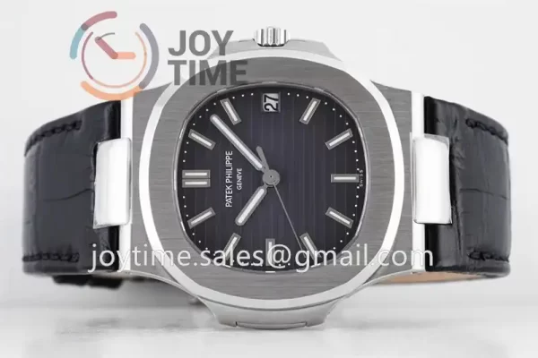 Patek Philippe Nautilus 5711 PPF 1:1 Best Edition SS Case Leather Strap A324 V4