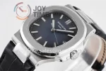 Patek Philippe Nautilus 5711 PPF 1:1 Best Edition SS Case Leather Strap A324 V4