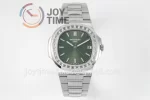 Patek Philippe Nautilus 5711 PPF 1:1 Best Edition SS Case Diamond Bezel SS Strap A324 V4