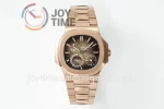 Patek Philippe Nautilus 5712 ZF 1:1 Best Edition RG Case RG Strap A240